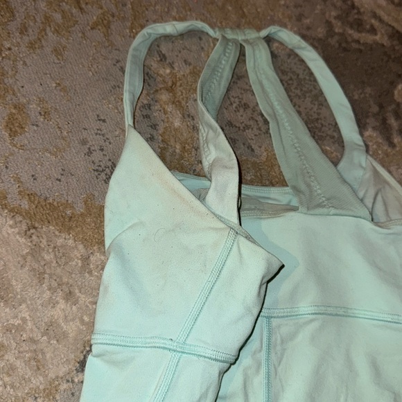 Lululemon mint green Tank size 10 - Picture 4 of 5